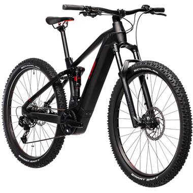 Mountain Bike eléctrica CUBE STEREO HYBRID 120 PRO 625 27,5/29" Negro/Rojo 2021 0